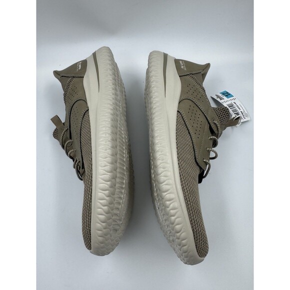 Skechers Men's Classic Fit Sneakers with Air-Cooled Memory Foam Tan Beige Sz 12 - Picture 14 of 14